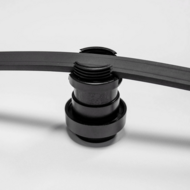 Losse E27 fitting incl. afdichtring (met inbusdop)