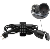 Dimmer incl. afstandsbediening, tot 350W, 500W of 650W