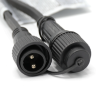 Tussenstuk voor verlengen koppelbare prikkabel