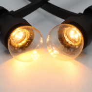 Warm witte lampen, LEDs in bodem, dimbaar, &Oslash;45 - 2 watt