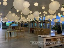 Bedrijfsfeest Asics - 400 verlichte lampionnen
