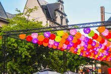 Stad Sint Niklaas | Grid van 300 lampionnen