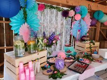 Ibiza verjaardagsfeest met lampionnen