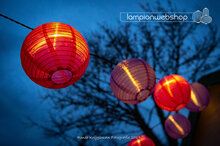 Nylon Lampionnen &amp; LED String
