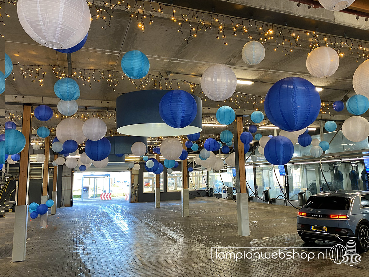 CarwashGo Hilversum - lampionnen & verlichting door Lampionwebshop