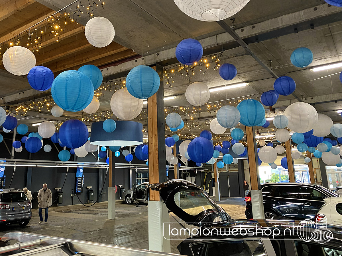 CarwashGo Hilversum - lampionnen & verlichting door Lampionwebshop