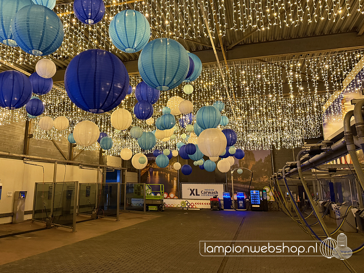 Lampionnen - Carwash XL Leeuwarden - Lampionwebshop