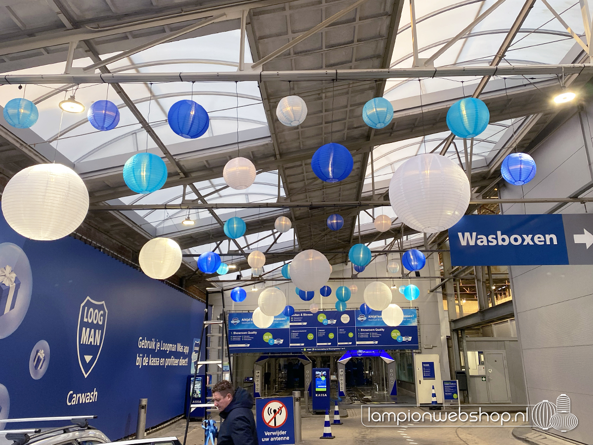 Lampionwebshop - Loogman carwash Rotterdam