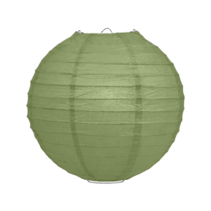 Lampion legergroen 35cm Lampion legergroen 35cm