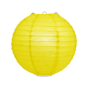 Lampion geel 35cm