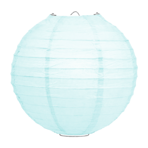 Lampion kristalblauw 50cm Lampion kristalblauw 50cm