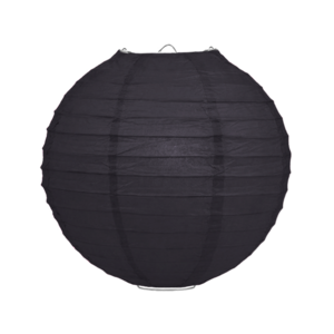 Lampion zwart 35cm Lampion zwart 35cm