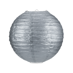 Lampion zilver 35cm Lampion zilver 35cm