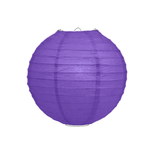 Lampion paars 25cm Lampion paars 25cm