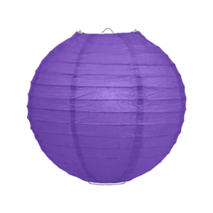 Lampion paars 35cm