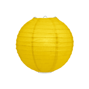 Lampion okergeel 25cm Lampion okergeel 25cm
