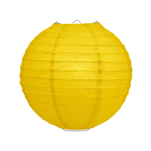 Lampion okergeel 35cm