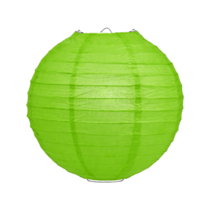 Lampion lichtgroen 35cm Lampion lichtgroen 35cm