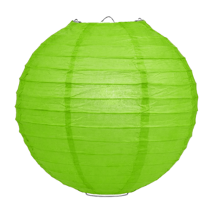 Lampion lichtgroen 50cm Lampion lichtgroen 50cm
