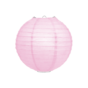 Lampion lichtroze 25cm