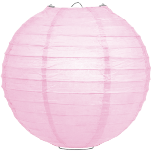 Lampion lichtroze 80cm Lampion lichtroze 80cm