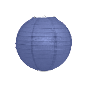 Lampion marineblauw 25cm