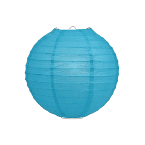 Lampion babyblauw 25cm Lampion babyblauw 25cm