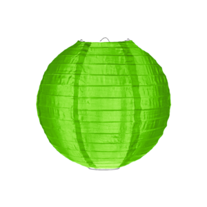 Nylon lampion groen 25cm Nylon lampion groen 25cm
