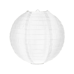Nylon lampion wit 35cm Nylon lampion wit 35cm