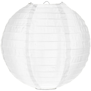 Nylon lampion wit 80cm Nylon lampion wit 80cm