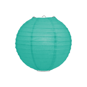 Lampion teal 25cm
