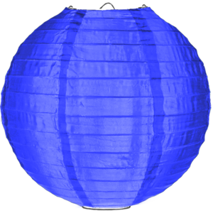 Nylon lampion donkerblauw 80cm Nylon lampion donkerblauw 80cm