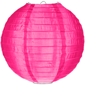 Nylon lampion roze 80cm Nylon lampion roze 80cm