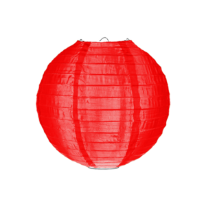 Nylon lampion rood 25cm Nylon lampion rood 25cm