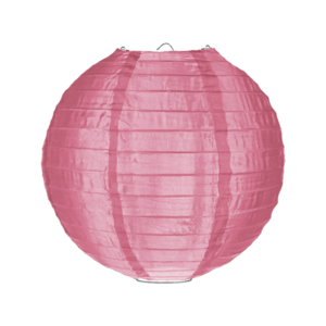 Nylon lampion oudroze 35cm Nylon lampion oudroze 35cm