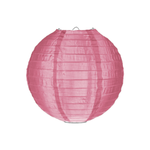 Nylon lampion oudroze 25cm Nylon lampion oudroze 25cm