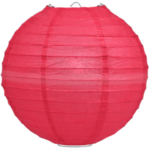 Lampion donker roze 75cm Lampion donker roze 75cm