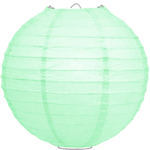 Lampion licht mint 80cm Lampion licht mint 80cm