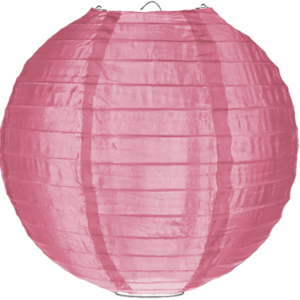 Nylon lampion oudroze 80cm