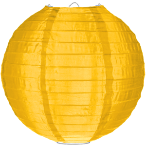Nylon lampion maisgeel 80cm
