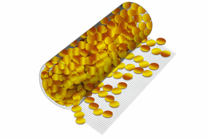 Golden Dots - 20 x 1 meter - levertijd 4-5 wkn