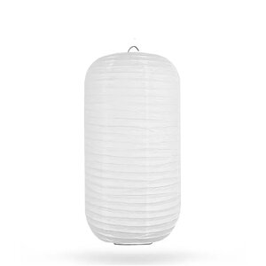 Lampion cilinder wit 25 x 45cm Lampion cilinder wit 25 x 45cm