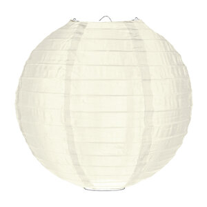 Nylon lampion ivoor 50cm