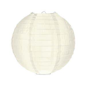 Nylon lampion ivoor 35cm