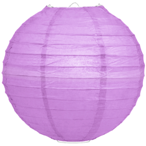 Lampion licht lila 90cm
